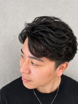 リビス(ribis) 大人センターパート×ナチュラルパーマ
