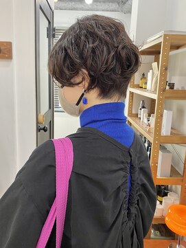 パープル 自由が丘(purple) ナチュラルショート/ミルクブラウン/ダークパープル[自由が丘]