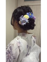 プラメーラ(PRAMEERA)&nbsp;浴衣着付け＆ヘアセット☆