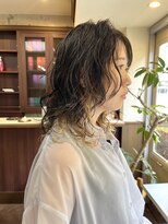 レイジーアワーズ(Lazy Hours)&nbsp;ナチュラルカールのパーマヘア［20代/30代］［天王寺/阿倍野］