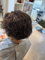アマート(AMAT)&nbsp;オールバックサーフカール/メンズ/メンズパーマ/パーマ