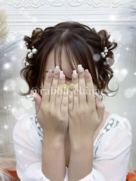 ラビットモア ヘアセット ナゴヤ(RABBIT more hair set NAGOYA) くらげヘア