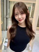 ディーバ 錦糸町(D.I.E.V.A)&nbsp;10代20代30代韓国ロングレイヤーカット艶髪ミントグレージュ