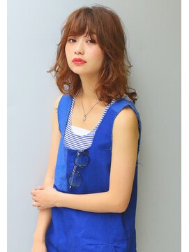 ネオリーブ アンド 渋谷店(Neolive &) 【Neolive & 渋谷店】大人可愛い ミディーヘア