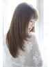 【髪質改善】プレミアムストレート(縮毛矯正)＋カット　¥11000