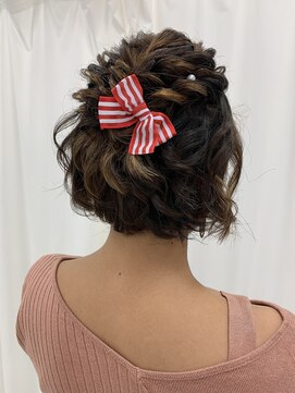 アリー(ALLIE´) ◯ショートヘアアレンジ【totalsalon GRACE】