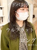 ノラキチジョウジ(NORA KICHIJOJI)&nbsp;フェイスレイヤーウルフカットウルフパーマロングレイヤーカット