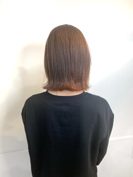 リプク(Rip-Ku18) 【四ツ橋】エアーストレート×外ハネボブ♪