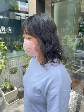 クリアーオブヘアー 一社店(clear OF HAIR) ミディアムパーマ