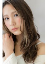 カバーヘア ブリス 北浦和(COVER HAIR bliss)&nbsp;外国人風イヤリングカラー大人ハイライトY北浦和10代20代30代