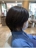 上質くびれショート　　束感ショート