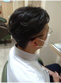 ツーブロックナチュラルヘア