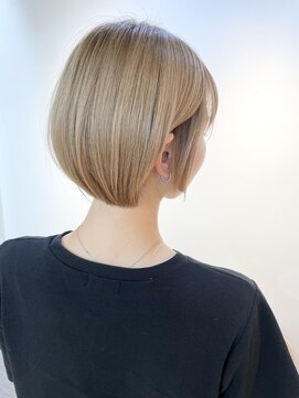モリオ フロム ロンドン 大宮2号店(morio from London) 【morio大宮2号/米村】きりっぱなしボブ