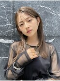 大人っぽシースルー2wayバング