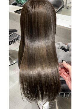 ジンジャー(GINGER) 新髪質改善×トリートメント×サラ髪