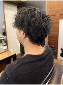 【IRIE HAIR赤坂】ツイストパーマ×ソフトツーブロック