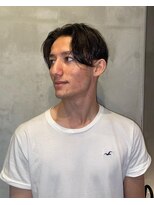 フランクスバーバーザスタンド(Frank’s barber the stand)&nbsp;外国人風センターパートE