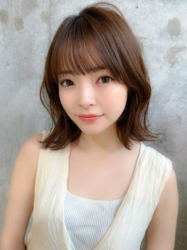 シーシンジュク 新宿南口(Sea shinjuku) 韓国風前髪×レイヤーカット【髪質改善/新宿/レイヤーカット】