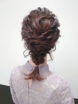 ラトリエコンタン(L´atelier Content)&nbsp;編み下ろしスタイルでお呼ばれ