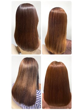 美容室フルール 20代30代40代髪質改善トリートメント艶感ストレート透明感