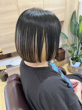 ヘアデザインフルーヴ(hair design fleuve) ミニボブ