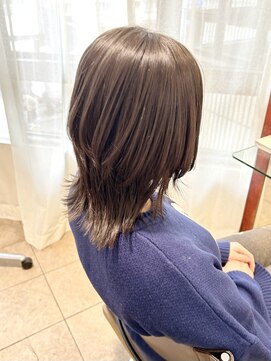 ネオリーブカップ 町田店(Neolive capu) 透明感&艶感カラー【町田/ブラウンカラー/髪質改善カラー】