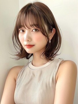 ブロウ ネックス ザ サロン 表参道(VLOW nex the salon) 【vlow style＃38】くびれショートボブ vlow 表参道 韓国