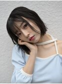 大人気韓国ヘア　　 タッセルボブ
