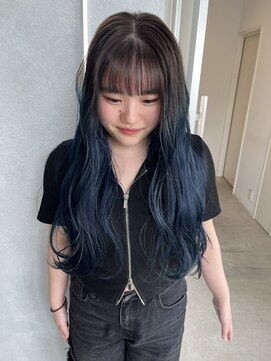 オト(oto) グラデーションカラー　ブリーチカラー