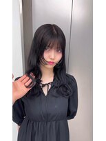 ビューナゴヤ 名駅(VIEW NAGOYA)&nbsp;前髪カタログ/イメチェンスタイル／ウェーブパーマ/ミディ