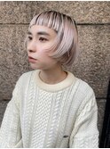 【心斎橋hen】ハイトーンボブ　ミニボブ　ブリーチ