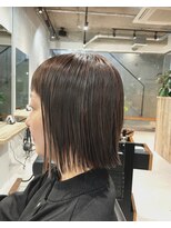 シーン 自由が丘(scene)&nbsp;切りっぱなし/ボブ/イルミナカラー/抜け感/３０代/自由が丘