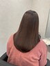 【岡本限定 贅沢★カットカラー縮毛+炭酸トリートメント】 ￥27500