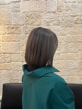 ヴァン カウンシル 川口店(VAN COUNCIL) 指通りのいいサラ艶ヘアに髪質改善TR 毛流れミディ#3