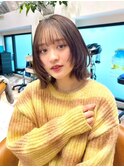 メルティカラー×似合わせカット×髪質改善×ボブ×立川
