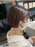 丸みショートボブ