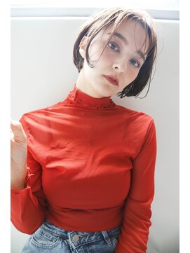 アズグロウヘアー(AS GROW HAIR) ワンレンショートボブ