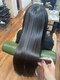 シエル ヘアーメイクアップ(CieL hair make up)の写真/ブリーチヘアもOK！髪に優しい縮毛矯正で理想のストレートヘアを実現。扱いやすくしなやかな美髪に