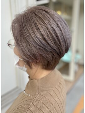 シャルティア 岩国(SHALLTIA) 明るめ白髪染ダブルカラー