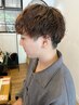 Mii指名限定　メンズカット＋パーマ(炭酸シャンプー付)