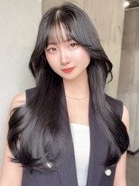 スターズレイ 本川越(STARS ray)&nbsp;髪質改善トリートメント 顔周りカット ダークアッシュ 韓国ヘア