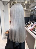 韓国ヘアロング美髪おくれ毛顔周りレイヤー_ba545392