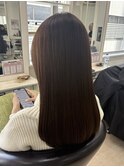 弱酸性ストレートで綺麗なさらつやロングに♪