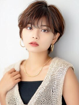 ジプソ 池袋西口(Gypso) ショートカット2 髪質改善トリートメント　白髪染め