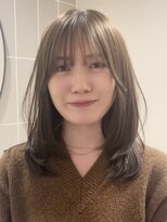 フィルムス 新宿(FILMS)&nbsp;黒髪/オリーブグレー/小顔/ココアベージュ/ボブ/新宿