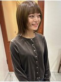 [puf 伏見/丸の内/栄/名古屋]ベージュ×レイヤーカット★大野