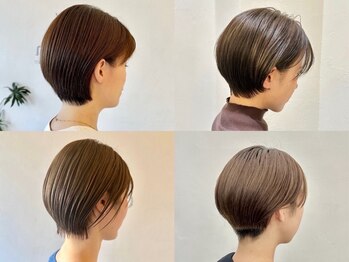 ゴーシェン 西船橋店(Goshen)の写真/人気のショートスタイルを手に入れて、どこから見てもキレイなシルエットに♪似合わせカットで小顔魅せも◎