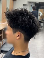 ゴールドシブヤ(GOALD SHIBUYA)&nbsp;【リアルお客様スタイル】刈り上げアップバングショート