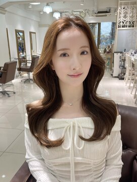 フォルテ 表参道店(FORTE) 【フォルテ千鶴】小顔カット/韓国ヘア/ココアベージュ/小顔
