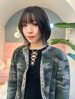 サンド 大阪梅田(sand) ココアベージュ/オリーブグレー/小顔